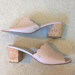 Kate SpadeWarren Scalloped Slip on Sandals